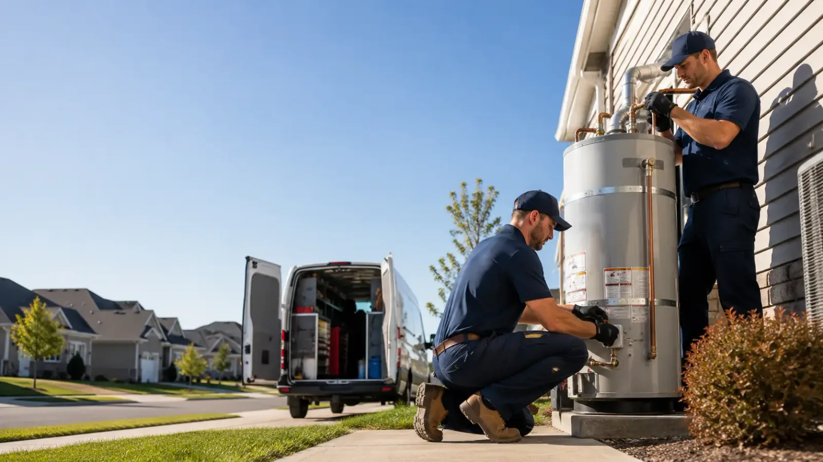 Water Heater Installation in Santa Maria, TX